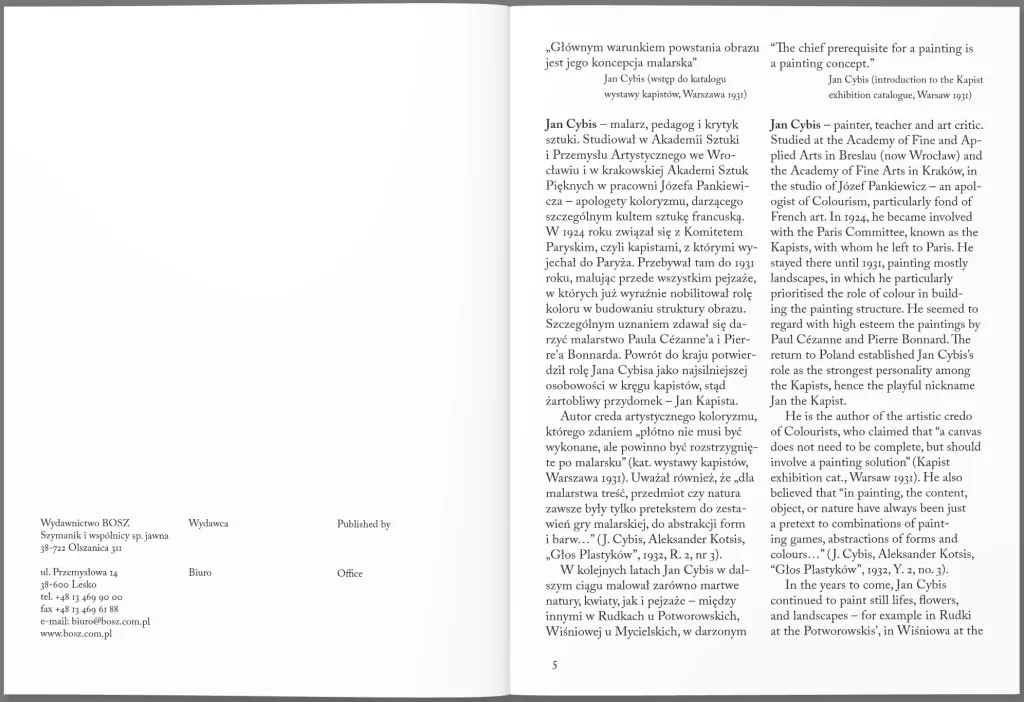 Cybis. Malarstwo - tantis.pl