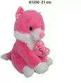Kot różowy 21cm - tantis.pl