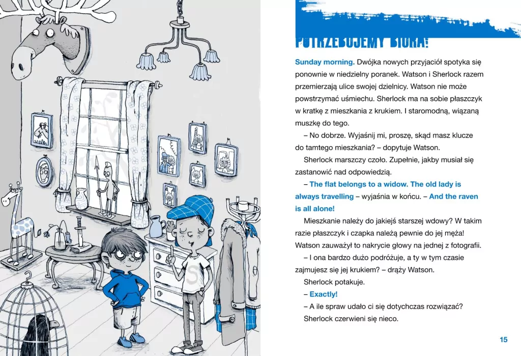 Sherlock Junior i niedźwiedź z Londynu - tantis.pl