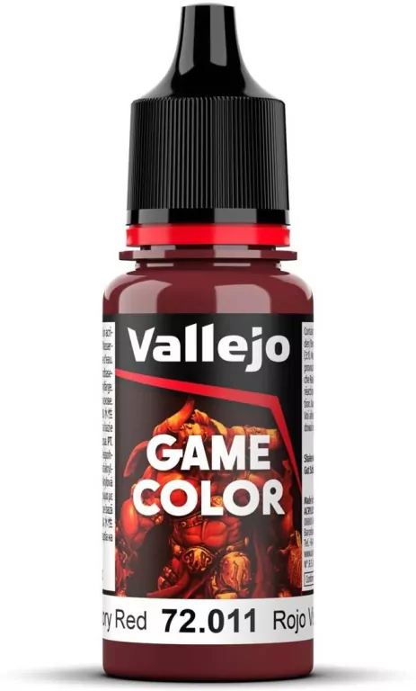 Vallejo: 72.011 - Game Color - Gory Red (18 ml) - tantis.pl