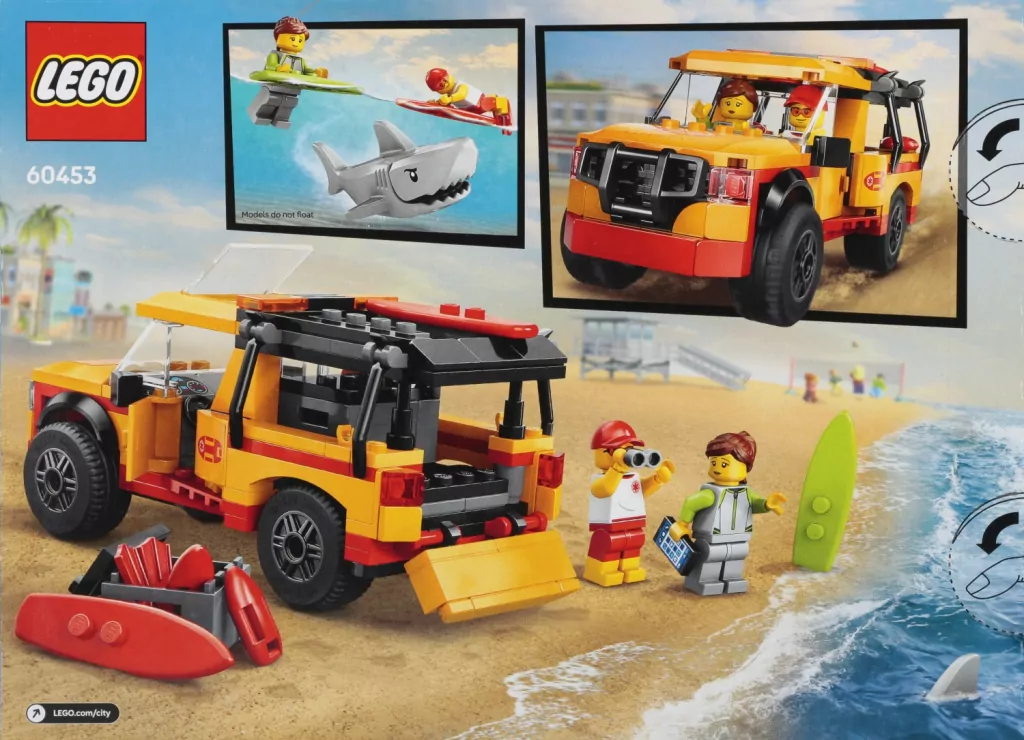 LEGO® Furgonetka ratowników plażowych 60453 - tantis.pl
