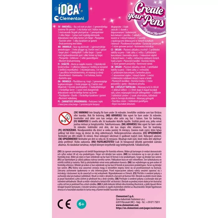 Clementoni Mini fabryka długopisów Syrenki 18159 - tantis.pl
