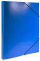 Teczka z gumką A4 PP pudło niebieska 2cm - tantis.pl