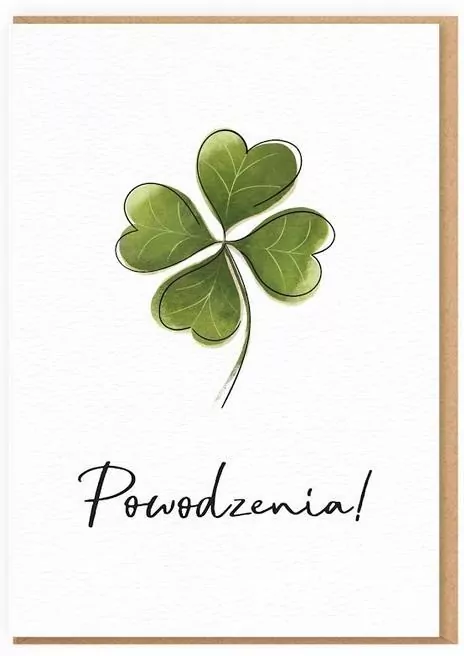 Karnet Powodzenia. Koniczyna - tantis.pl