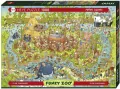 Puzzle 1000 Funky Zoo - Australia - tantis.pl