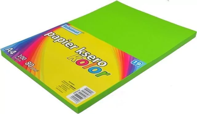 Papier ksero A4/100K zielony - tantis.pl