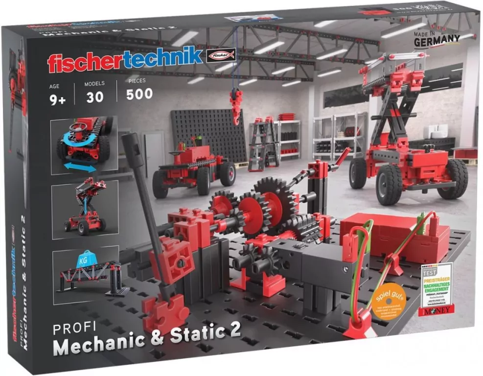 Klocki konstrukcyjne. Mechanika i Statyka - tantis.pl