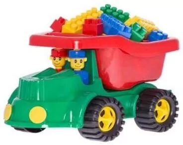 Samochód Jeep z klockami - tantis.pl