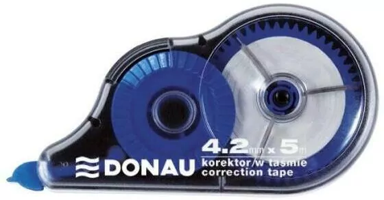 DONAU. Korektor w taśmie myszka, 4,2mmx5m - tantis.pl