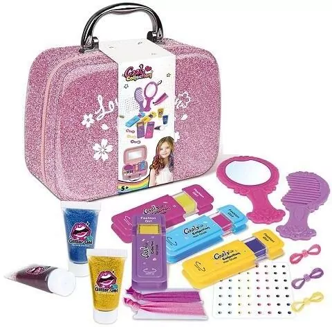 Zestaw piękności z kredą do włosów w kuferku - tantis.pl