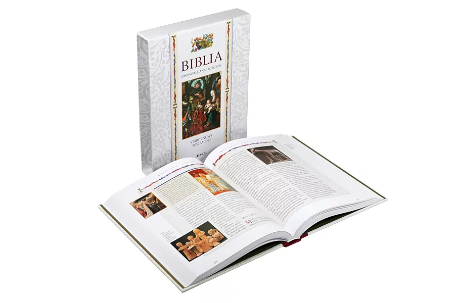 Biblia opowiedziana dzieciom. Stary i Nowy Testament - tantis.pl