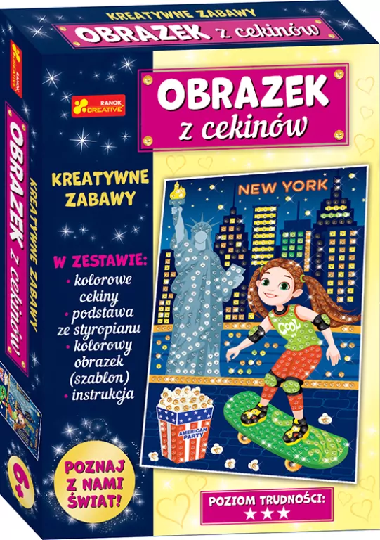 Obrazek z cekinów. Podróże małe i duże. USA - tantis.pl