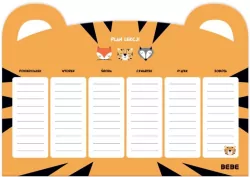 Plan lekcji A4 Friends Boys