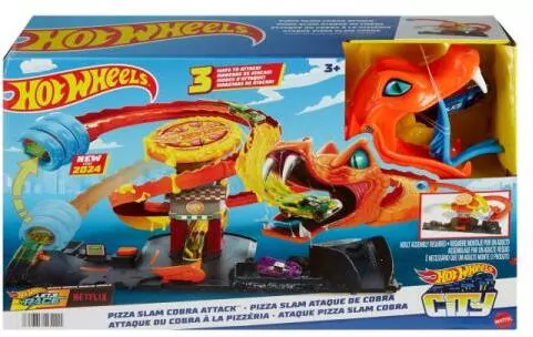 Hot Wheels City Odjazdowa pizza - Atak kobry - tantis.pl