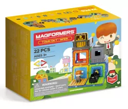 Town Set. Bank. Magformers