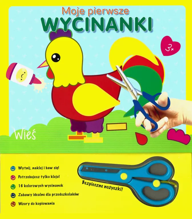 Moje pierwsze wycinanki. Wieś - tantis.pl