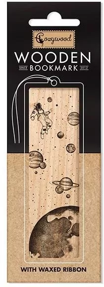 Zakładka drewniana. Astronauta - tantis.pl