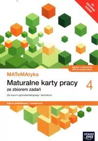 MATeMAtyka 4. Maturalne karty pracy ze zbiorem zadań do liceum ogólnokształcącego i technikum. Zakres podstawowy i rozszerzony - tantis.pl