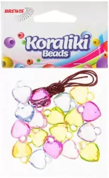 Koraliki do nawlekania serca