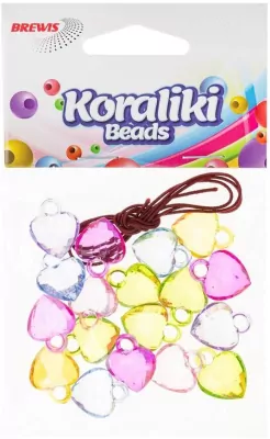 Koraliki do nawlekania serca