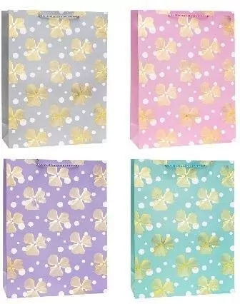 Torebka ozdobna 26x32x10cm mix ROZETTE - tantis.pl