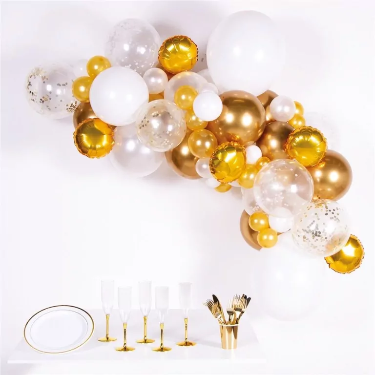 Balony lateksowe girlanda 4m - tantis.pl