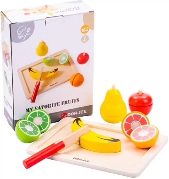 Zestaw do zabawy w jedzenie Owoce - tantis.pl