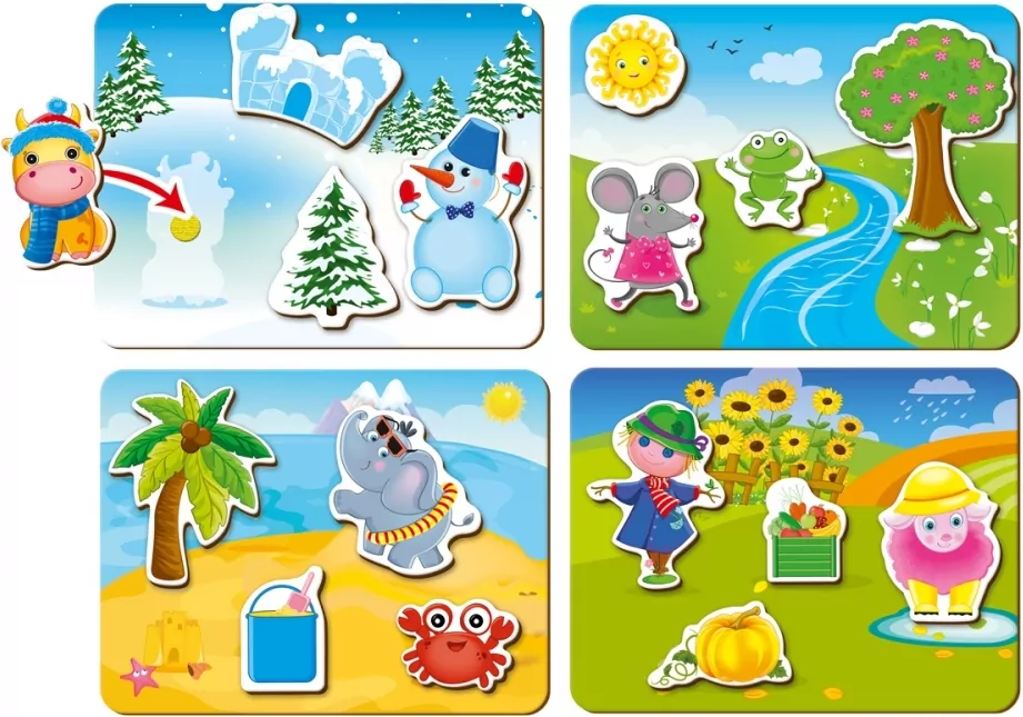 Pory roku. Gra z rzepami - tantis.pl