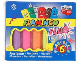 Plastelina okrągła 12mm, 6 kolorów