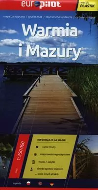 Warmia i Mazury. Mapa Turystyczna 1:250 000 - tantis.pl