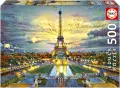 Puzzle 500 Wieża Eiffla, Paryż - tantis.pl