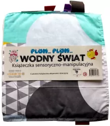 Wodny świat. Książeczka sensoryczno-manipulacyjna