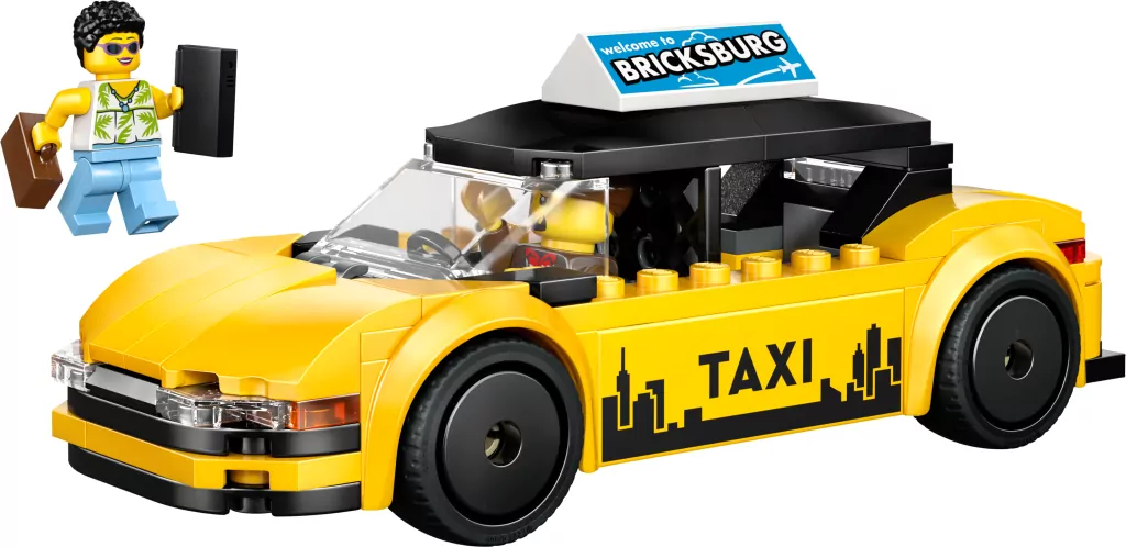 LEGO® City. Żółta taksówka 60487 - tantis.pl