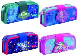 Piórnik kosmetyczka bez wyposażenia, mix