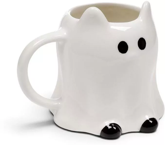 Kubek ceramiczny w kształcie ducha kota - tantis.pl