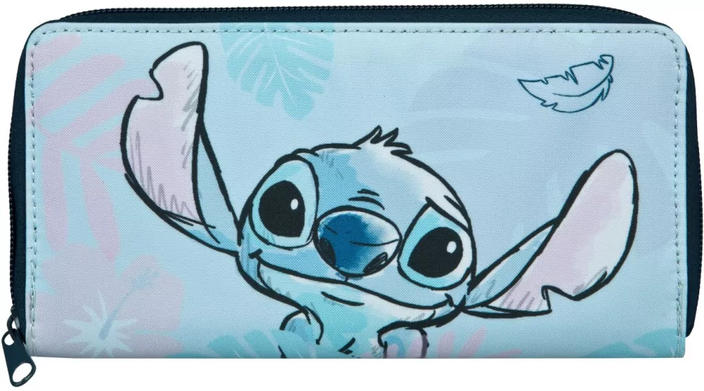 Portfel zamykany na suwak Stitch - tantis.pl