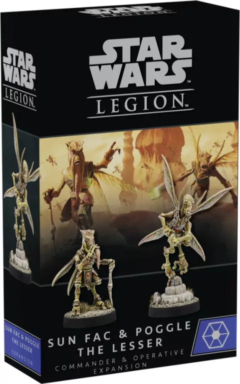 Star Wars Legion: Sun Fac and Poggle the Lesser - Commander and Operative Expansion - tantis.pl