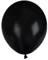 Balony pastelowe jednokolorowe czarne 10szt - tantis.pl