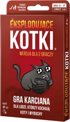 Eksplodujące Kotki. Wersja dla 2 graczy