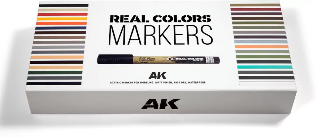 AK Interactive: Real Colors Markers - RCM150 - Special Box (34) - tantis.pl