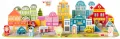 KLOCKI DREWNIANE MIASTO 115EL WIADER - tantis.pl