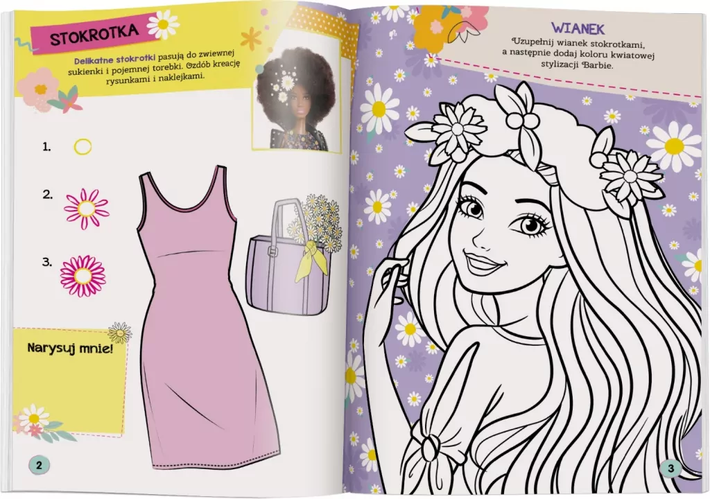 Barbie. Kwiaty - tantis.pl
