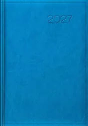 Kalendarz 2027 tygodniowy niebieski