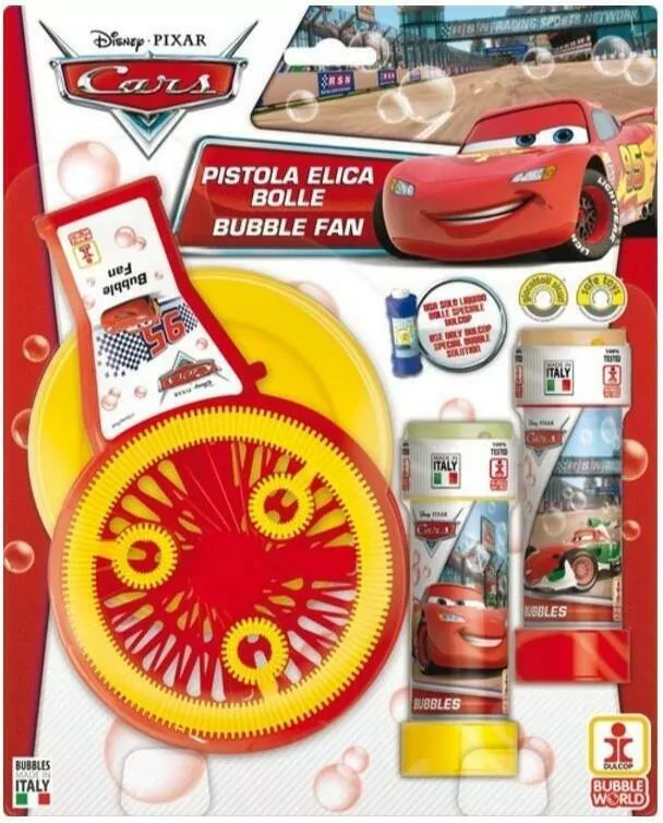 Wiatrak do robienia baniek Cars - tantis.pl