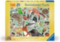 Puzzle 2D 500. Mieszkańcy ogrodów - tantis.pl