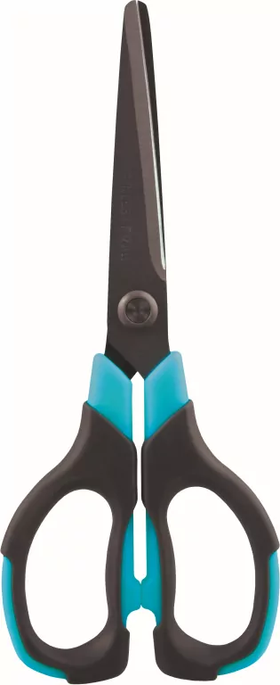 Tetis. Nożyczki biurowe, niebieskie - tantis.pl