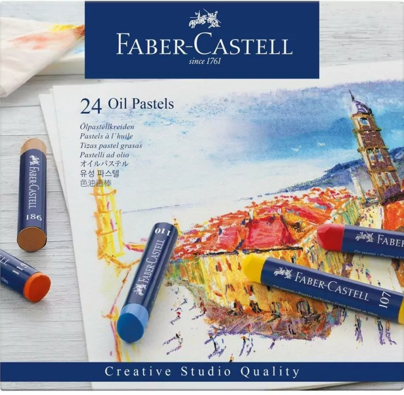 Pastele olejne 24 kolory - tantis.pl