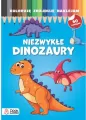 Koloruję, znajduję, naklejam. Niezwykłe dinozaury - tantis.pl