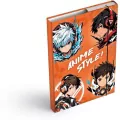 Teczka skrzydłowa z gumką A5 Anime Style - tantis.pl