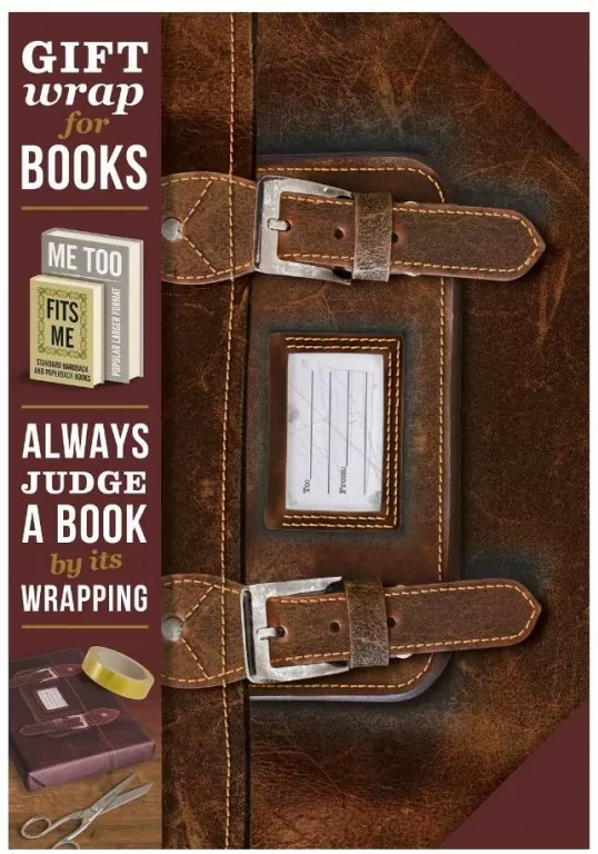 Gift wrap Papier do książki Leather satchel - tantis.pl